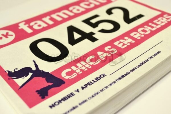 Pecheras Tyvek para Maratón